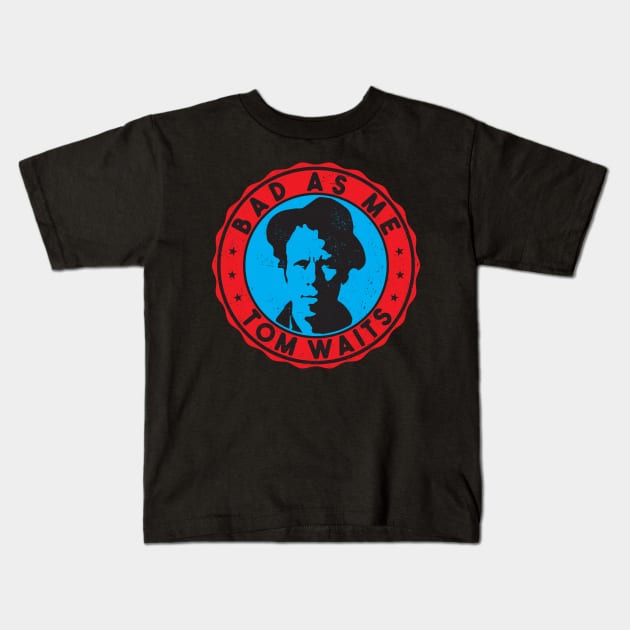 Tom Waits Kids T-Shirt by Durro